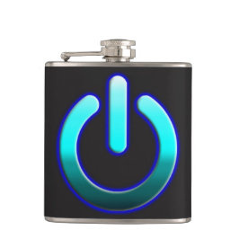 Zer0-Power Vinyl Wrapped Flask Flachmann