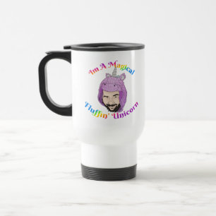 Zer0's Magical Fluffin Unicorn Travel/Pendlerfahrt Reisebecher