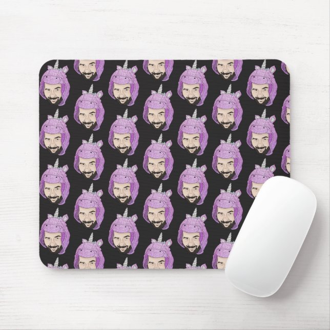 Zer0's magischer Fluffin Unicorn Mousepad (Mit Mouse)