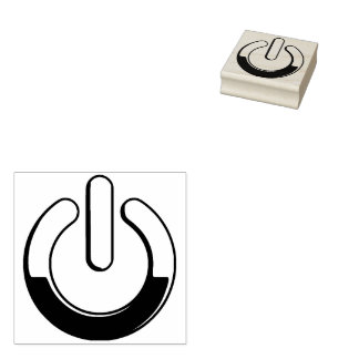 Zer0's Power Wood Art Briefmarke Gummistempel