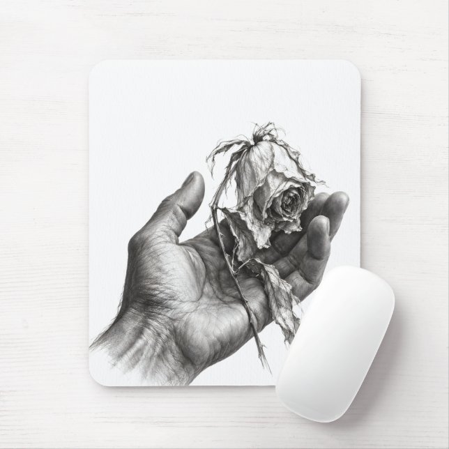 Zerbrechlicher Griff Mousepad (Mit Mouse)