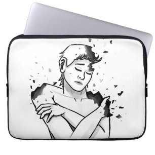 Zerbrochen Laptopschutzhülle