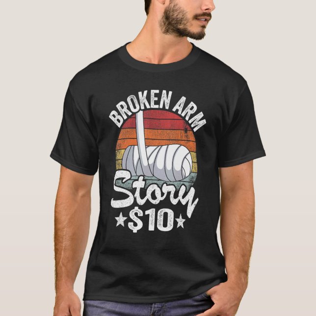 Zerbrochene Arm-Story 10 gebrochene Handkids werde T-Shirt (Vorderseite)