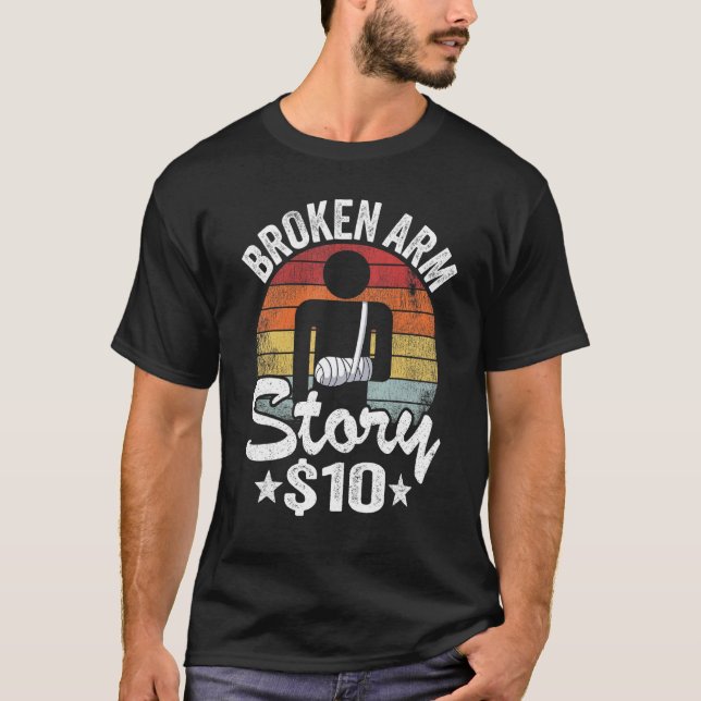 Zerbrochene Arm-Story 10 gebrochene Handkids werde T-Shirt (Vorderseite)