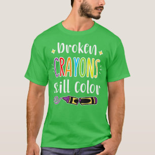 Zerbrochene Krebse noch Farbe, Angst Psychische Ge T-Shirt