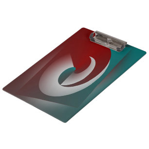 Zerbrochene Muschel Klemmbrett