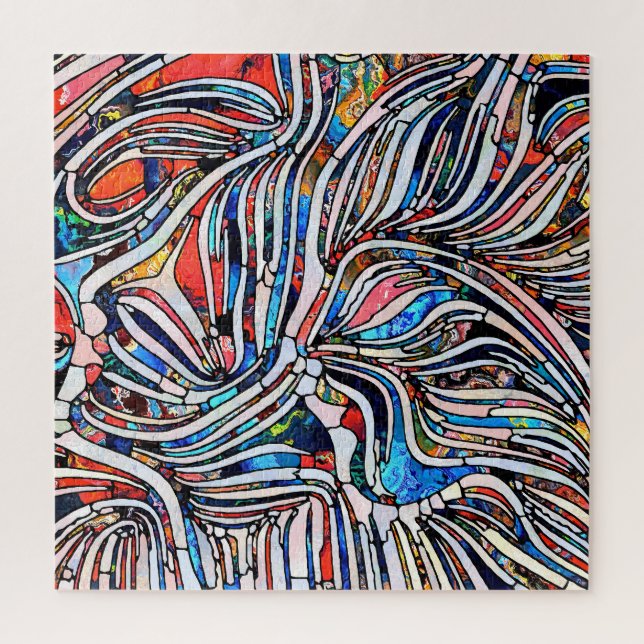 Zerbrochene Texturen: Verbleibte Glass Unity (Vertikal)