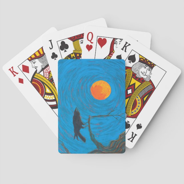 Zerbrochene Zweigstelle Spielkarten (Rückseite)