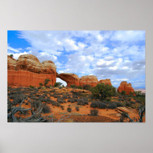 Zerbrochener Bogen, Arches-Nationalpark Poster