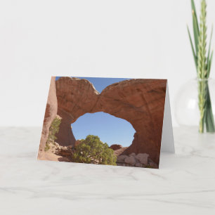 Zerbrochener Bogen im Arches National Park Karte