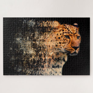 Zerbrochener Leopard