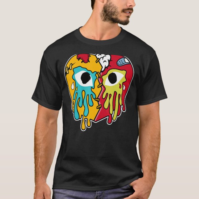 Zerbrochener Tropfen mit Heart Cry SB Dunk für Ska T-Shirt (Vorderseite)