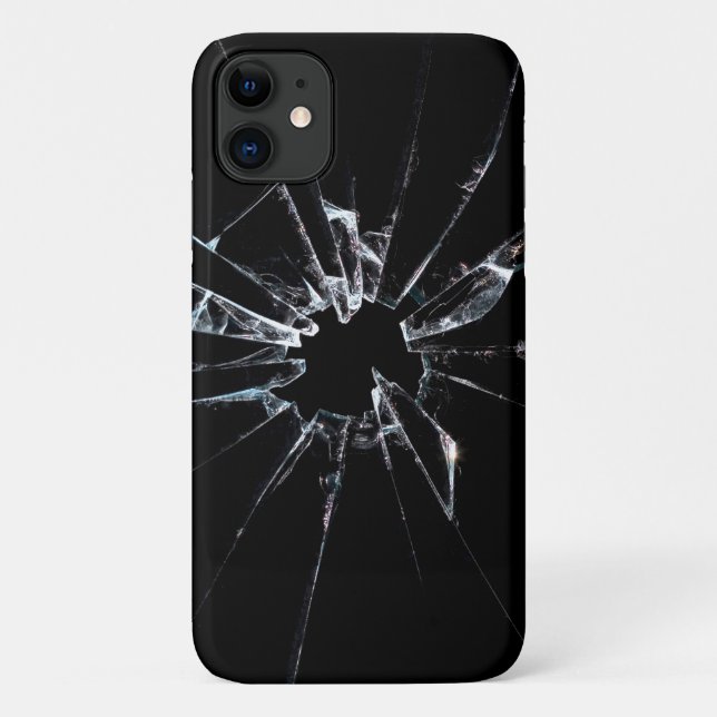 Zerbrochenes Glas Nr. 1 Case-Mate iPhone Hülle (Rückseite)