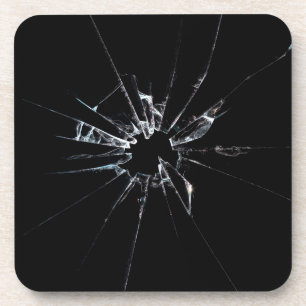 Zerbrochenes Glas Nr. 1 Getränkeuntersetzer