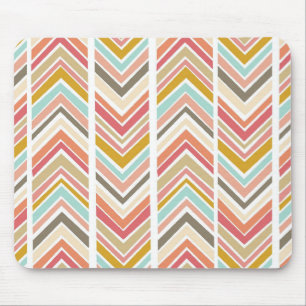 Zerbrochenes Zickzack Mousepad