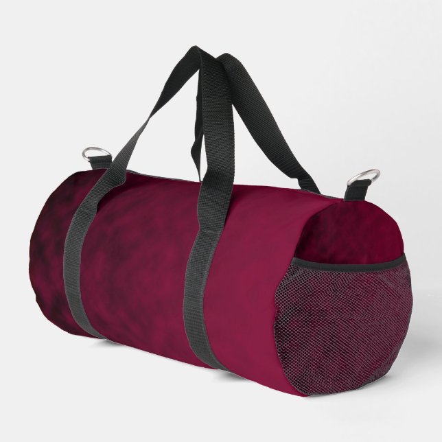 Zerdrückte Blüte Duffle Bag (Rechte Ecke)