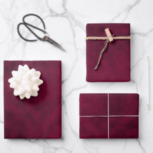 Zerdrückte Blüte Geschenkpapier Set