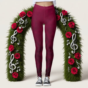 Zerdrückte Blüte Leggings