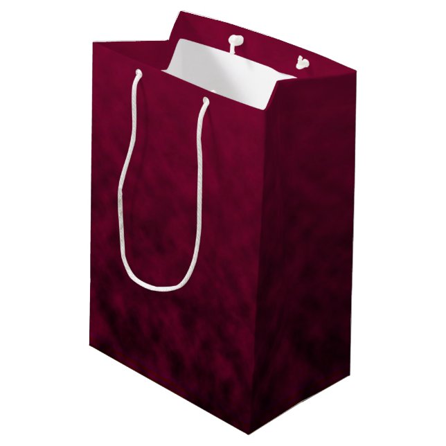 Zerdrückte Blüte Mittlere Geschenktüte (Rückseite Schrägansicht)