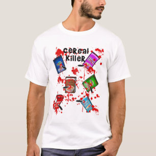 Zerealien Killer Funny Lazy Last Minute Hallowee T-Shirt