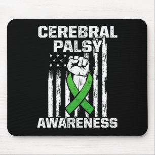 Zerebral Palsy Cp Bewusstsein für die Überwindung  Mousepad