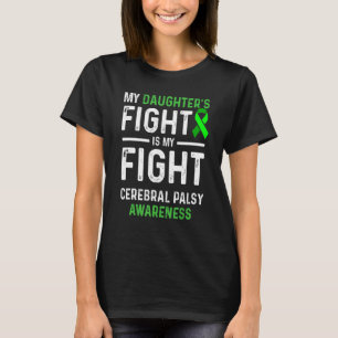 Zerebral Palsy CP Bewusstsein Kampf Krieger Überle T-Shirt