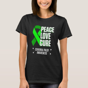 Zerebral Palsy CP Bewusstsein Kur Krieger Überlebe T-Shirt
