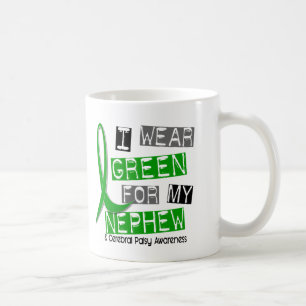 Zerebrale Lähmung trage ich Grün für meinen Kaffeetasse