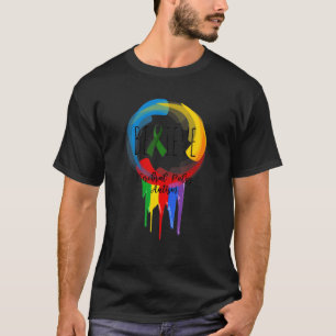 Zerebralparese Autismus-Bewusstsein Traumfänger F T-Shirt