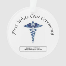 Zeremonie für die Pflege des ersten weißen Coats Ornament
