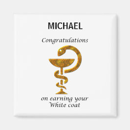 Zeremonie für Veterinärmilch Magnet