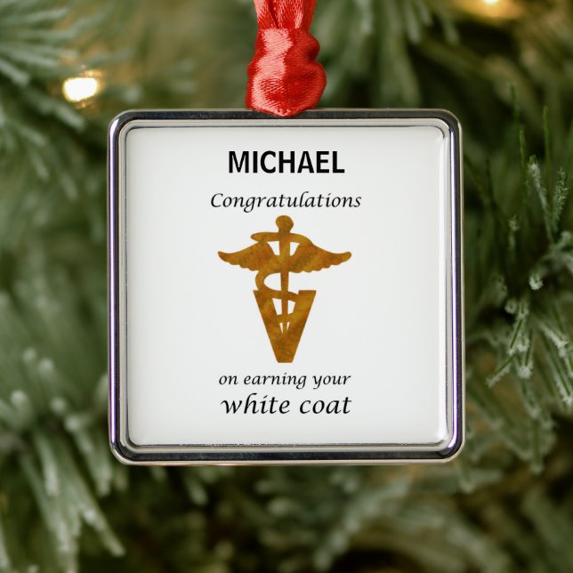 Zeremonie für Veterinärmilch Ornament Aus Metall (Baum)