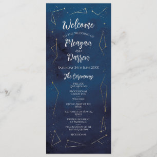 Zeremonie zum Hochzeitsmenü der Star Sign Navy Det Programm
