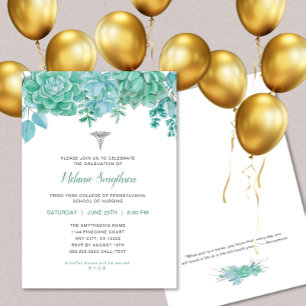 Zeremonie zur Zeremonie von Nurse-Abschluss oder R Einladung