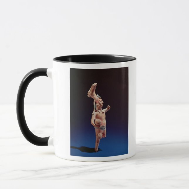 Zeremonieller Ballspieler, Insel von Jaina, c.600 Tasse (Links)