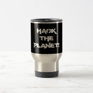 Zerhacken Sie die Planeten-Tasse Reisebecher