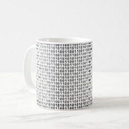 ZERHACKTER Computer-Code Kaffeetasse