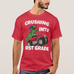 Zerkleinerung in Monster der ersten Klasse Truck D T-Shirt