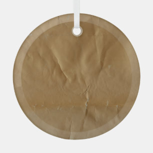 Zerknittertes rotes Papier: grungiger Hintergrund. Ornament Aus Glas