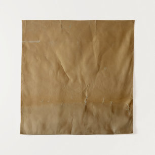 Zerknittertes rotes Papier: grungiger Hintergrund. Wandteppich