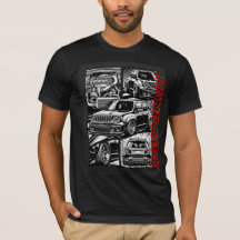 Zerkratzter Renegade Widebody Turbo Comic Grafik