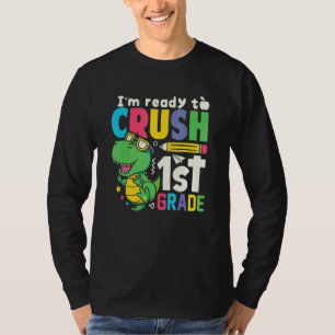 Zermalme die 1. Klasse Jugend zurück zur Schule mi T-Shirt