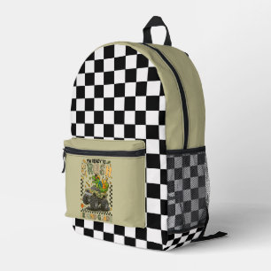 Zermalmer der zweiten Klasse: Monster Truck Selbst Bedruckter Rucksack