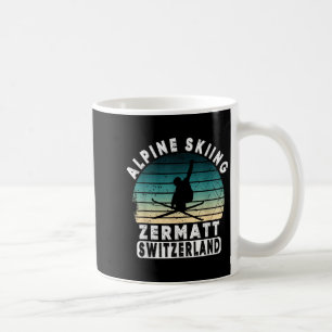 Zermatt Alpinski Schweiz Berge Schweizer  Kaffeetasse