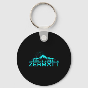 Zermatt Berge Alpin-Ski Schweizer Alpen Schweiz Schlüsselanhänger