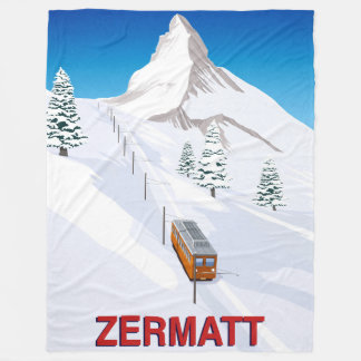 Zermatt Fleecedecke
