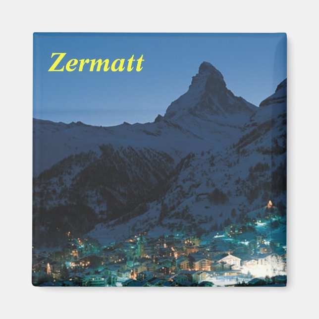 Zermatt-Magnet Magnet (Vorne)