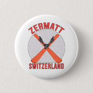 Zermatt, Schweiz Button