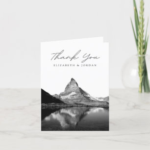 Zermatt Schweiz Leere Dankeskkarte Dankeskarte