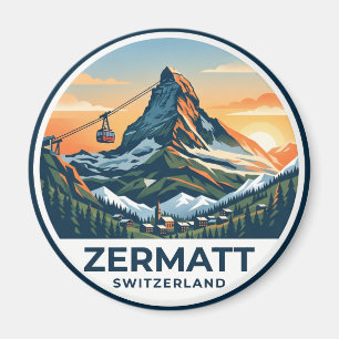 Zermatt Schweiz Magnet